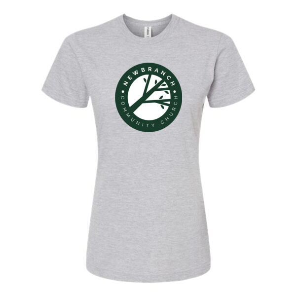 Tultex Womens Fine Jersey Classic Fit T Shirt - Printed Logo Tultex Womens Fine Jersey Classic Fit T Shirt - Printed Logo Thumbnail