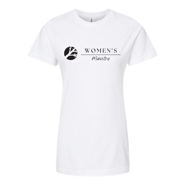 Tultex Womens Fine Jersey Classic Fit T Shirt - Printed Logo Tultex Womens Fine Jersey Classic Fit T Shirt - Printed Logo Thumbnail