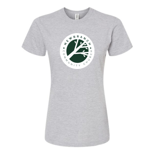 Tultex Womens Fine Jersey Classic Fit T Shirt - Printed Logo Tultex Womens Fine Jersey Classic Fit T Shirt - Printed Logo Thumbnail