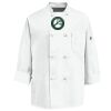 Eight Knot Button Chef Coat with Thermometer Pocket Thumbnail