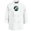 Eight Knot Button Chef Coat with Thermometer Pocket Thumbnail