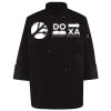 Ten Pearl Button Black Chef Coat Thumbnail