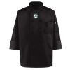 Black Knot Button Chef Coat Thumbnail